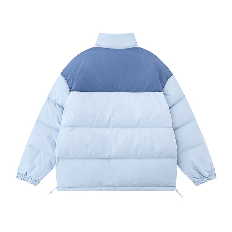 白底新款冬季宽松字母印花立领棉服外套TPMY64302特批P85控138,男装棉衣,电商A268-1