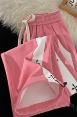 KP730P40美式潮流休闲裤男港风宽松直筒拖地裤束脚裤卫裤，男装休闲裤，星座1204-3