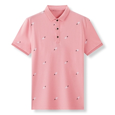 @店主风新款Polo衫男印花短袖T恤男士高品质半袖PT05-P45，男装Polo衫，星座1207-1