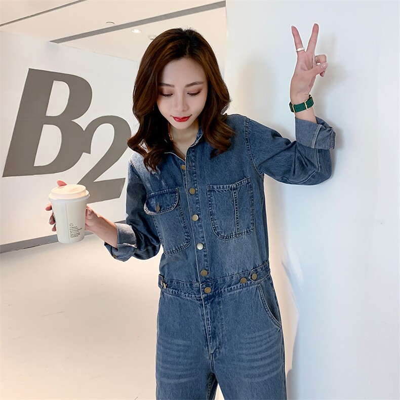 2021年春季时尚潮流舒适简约个性纯色连体裤,女装连体裤,钱塘布衣