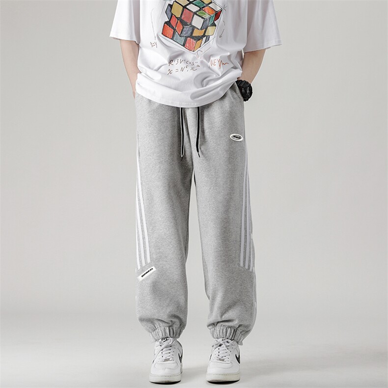 宽松束脚休闲运动裤阔腿卫裤男韩版潮流百搭春秋K070-P38,男装休闲裤,星座308B-1