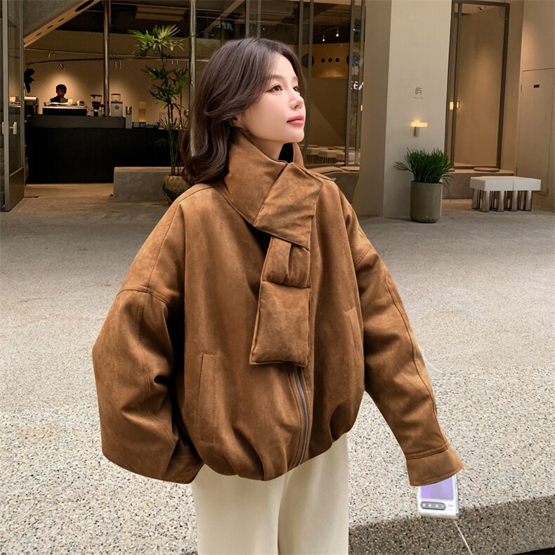 【】新款冬季保暖休闲短款羽绒服送围脖2526-P285-K385,女装羽绒服,2C127