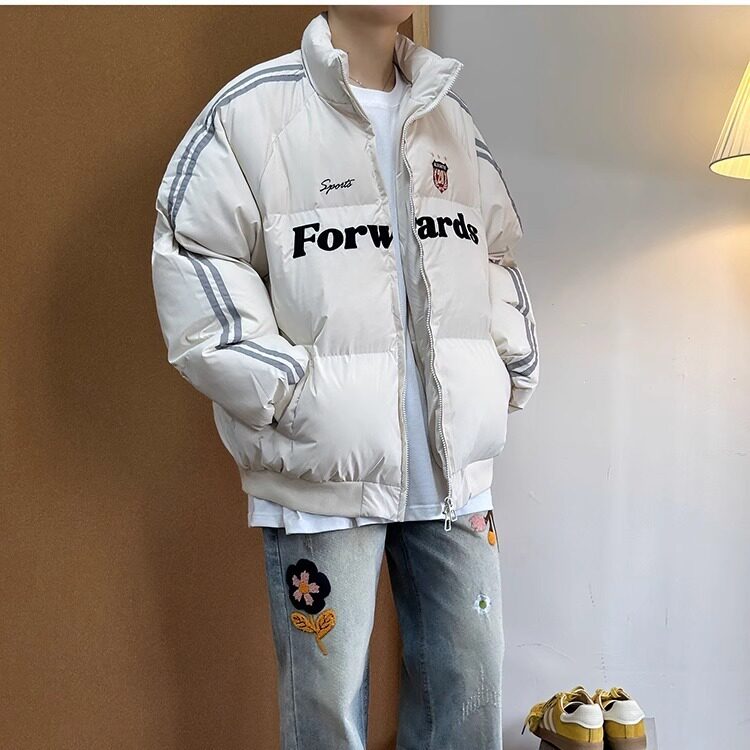 冬季立领棉衣外套男女加厚宽松保暖面包服外套MF8090-P88,男装棉衣,星座208-5