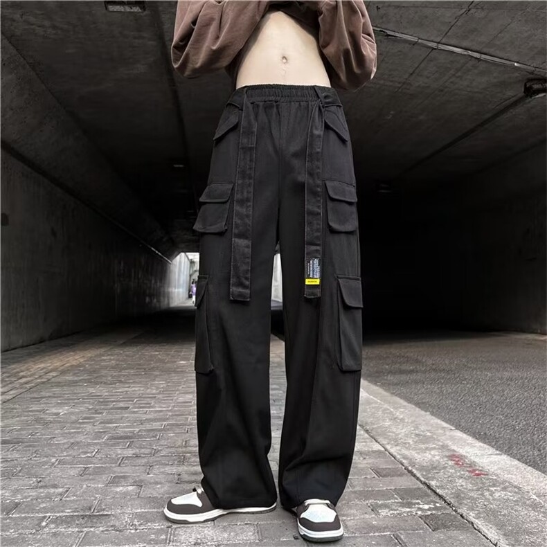男秋季新款港风纯工装裤休闲裤G205P45,男装休闲裤,星座1116-2