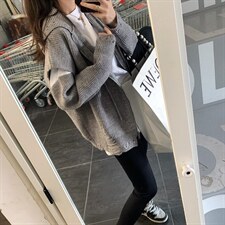 马甲两件套开衫，女装马甲，XTZ style