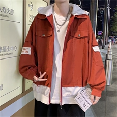 韩版男装帅气夹克褂子牛仔外套春秋季新款宽松修身上衣W3817-P46，男装夹克，星座512-2
