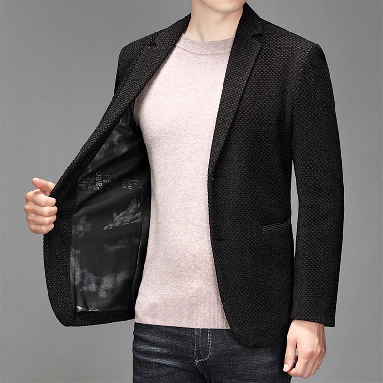 V3205钱塘2020-3秋季中老年男装休闲西服时尚百搭外套P155,男装西服,钱塘207-3
