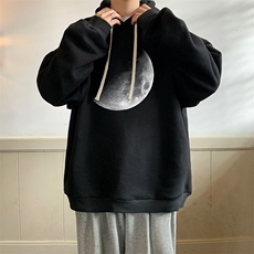 连帽卫衣男大码胖子帽衫大号运动服WY2426-P35，男装卫衣，电商A040