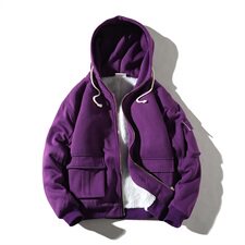 709-MY17-P9520冬款冬季全棉保暖羊羔毛纯色棉服连帽休闲外套男，男装棉衣，星座709