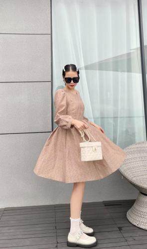 【现货】韩昕秋季新款连衣裙设计，女装连衣裙，韩昕