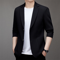 新款春秋帅气休闲韩版时尚潮流修身男士小西服外套2377-P90，男装西服，星座613B