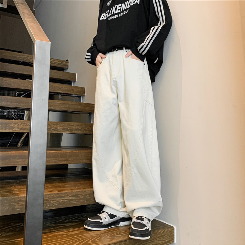 8XL-M特大码工装裤男长裤时尚潮牌宽松型纯色美式休闲裤K9101P68,男装工装外套,电商D206-1