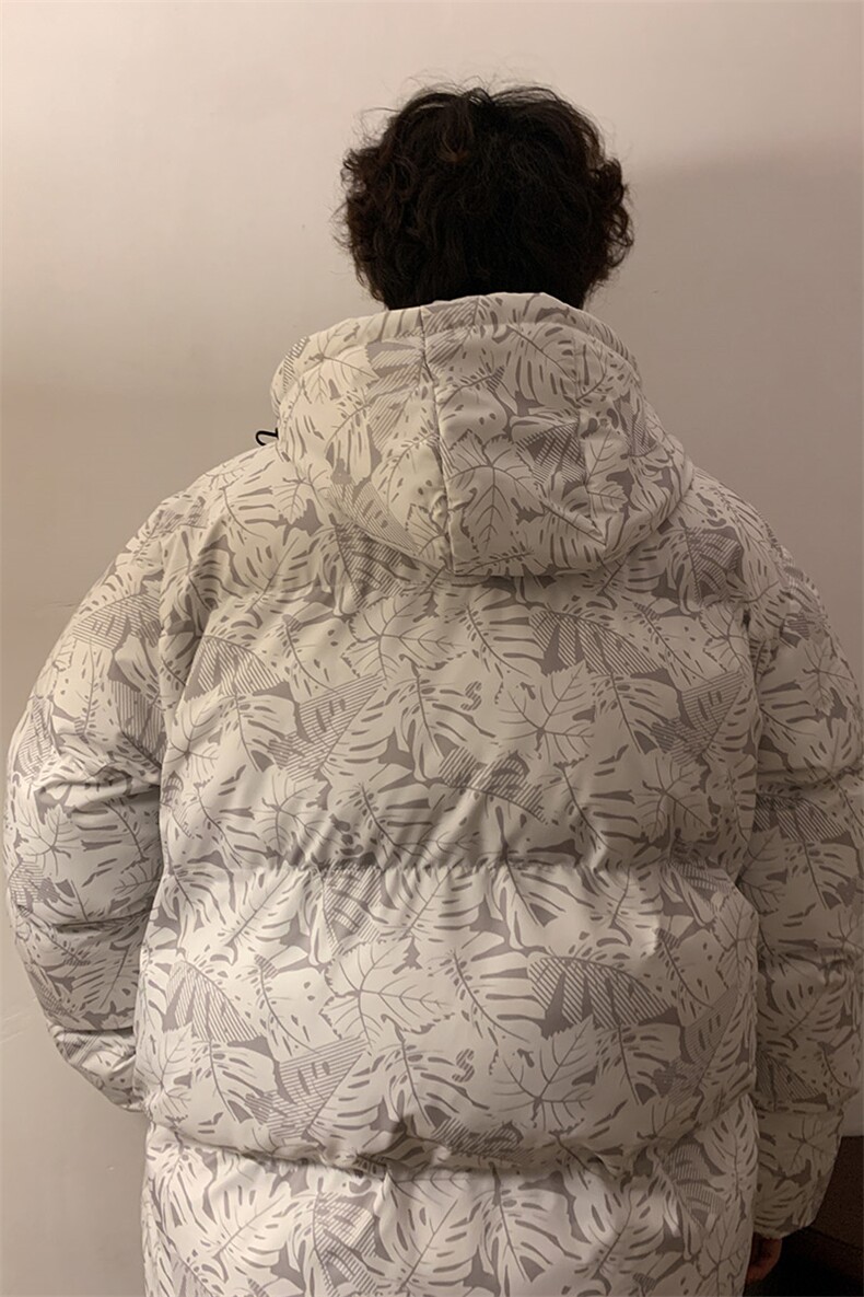 港风2026新品冬季宽松情侣装男装棉衣棉服冬装加厚外套D004-P85,男装棉衣,星座717
