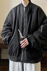 飞行员夹克男解构设计棒球领短外套男CP24-P70，男装夹克，电商B371
