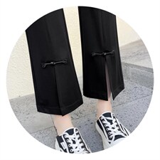 夏季新款！冰丝斜纹针织风喇叭裤，其它，欧洛风琴