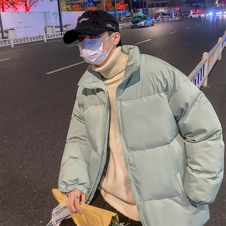 YR69099-P170立领短款羽绒服男大码加厚款羽绒衣男,男装羽绒服,电商A040