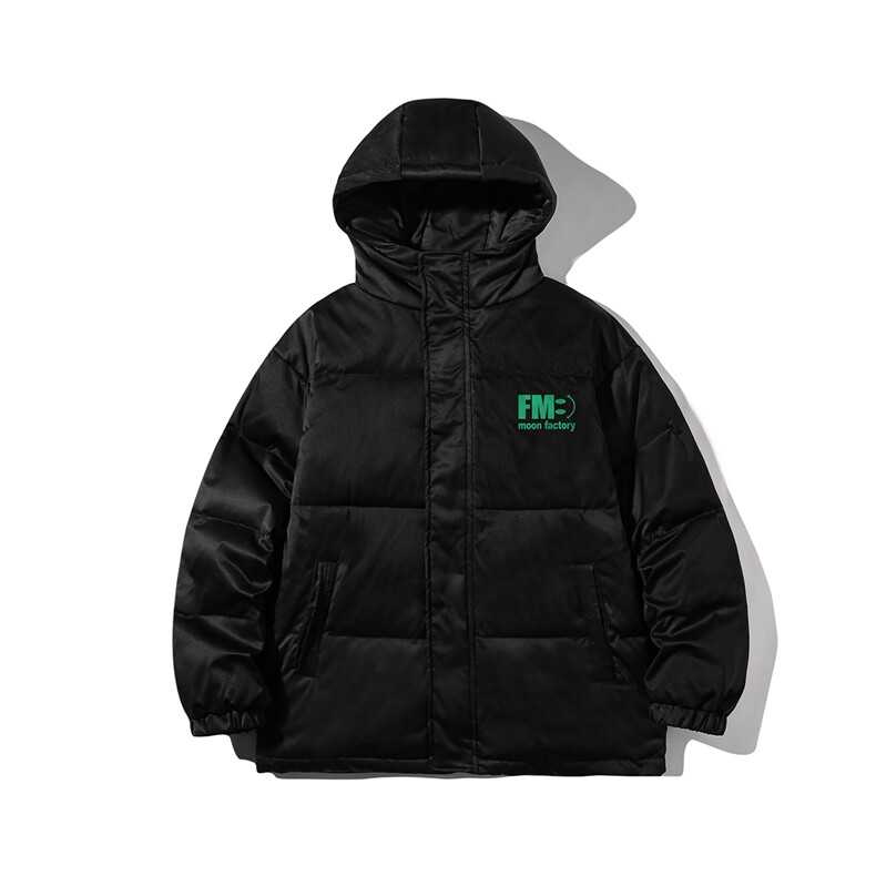 白底22冬季白鸭绒宽松连帽羽绒服外套YR139P225控298,男装羽绒服,电商A247-1
