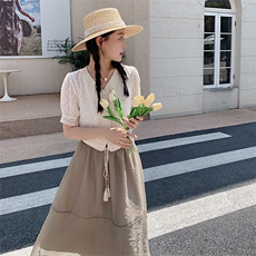 现货！数据好可主推甜美温柔风两件套套裙女，女装套装/套裙，辉之琳