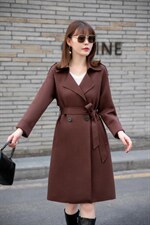 现货供应：斜纹空气层面料休闲风衣M一XXL，女装风衣，拉思维加丝