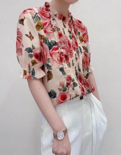 花色上衣，女装，卓琳爱爾