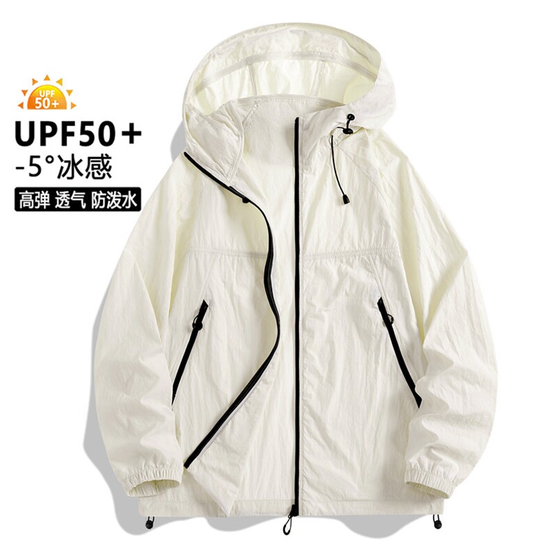 2025夏季新款中性风冰丝时尚凉感轻薄透气防晒服皮肤衣F2377-P30,男装夹克,星座1402-1