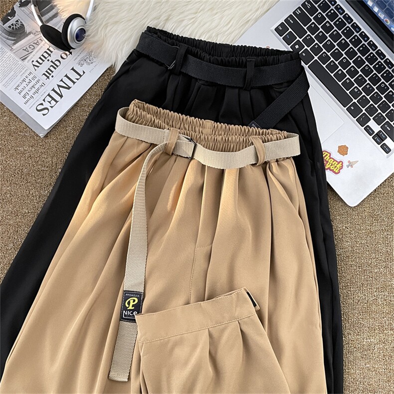 休闲裤男束脚 带腰带 1001-1-AK7883-P40图片