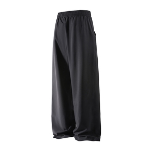 辑明线冰丝弯刀休闲裤 K112立体 92%聚酯纤维8%氨纶(S-2XL)TP25图片