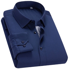 男装衬衫F83158主推款羊毛填充保暖商务衬衫，男装衬衫，钱塘207-1