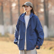 户外防晒衣男士休闲夹克潮流薄款外套潮流春夏款A266-FS001-P35，男装防晒衣，电商A266