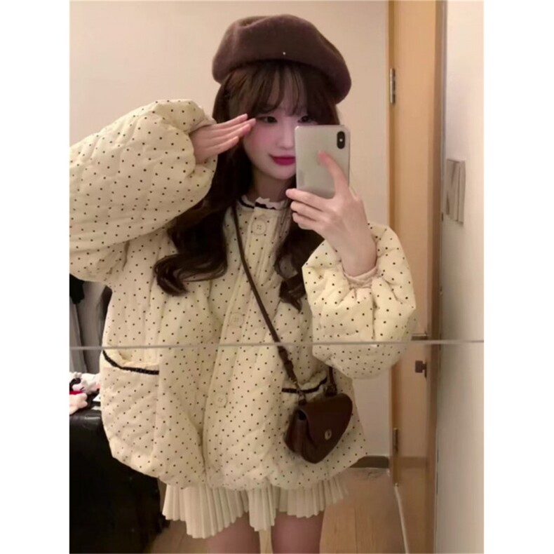 1506A/G78440/P89棉服女冬季宽松保暖小个子外套潮,男装棉衣,星座1506A