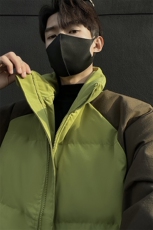 (大量现货）冲量款撞色款高品质立领棉衣外套TBMY07-P60特价，男装棉衣，星座1315