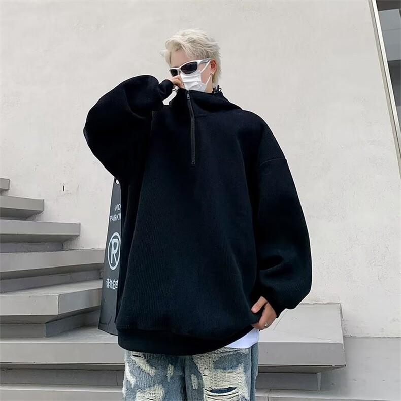 卫衣男潮ins港风潮流XQ47P46,男装卫衣,星座1116-2