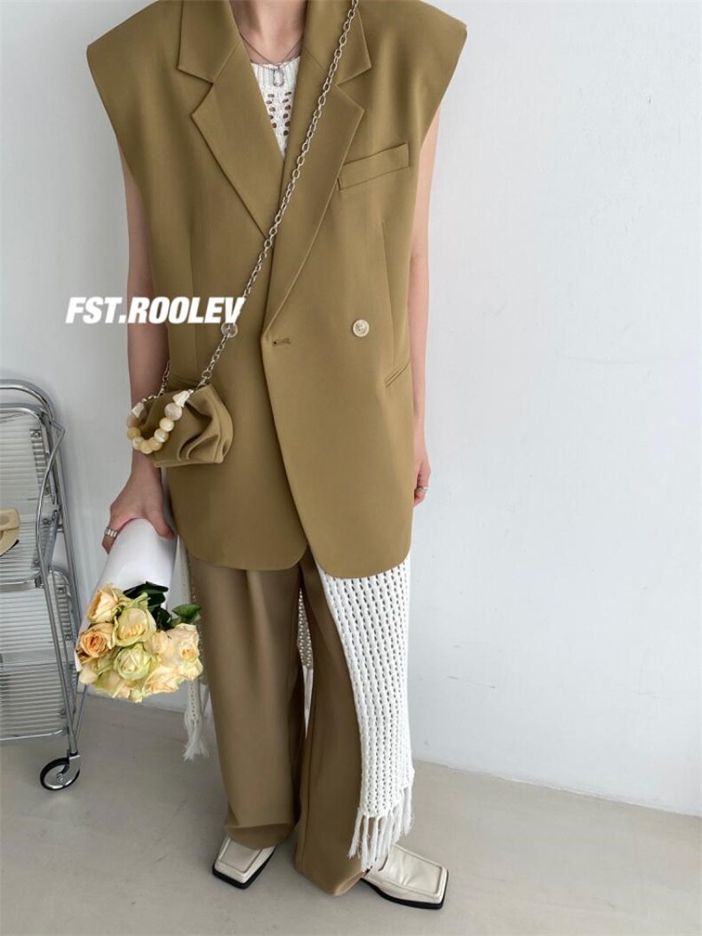 玉石包马甲，女装马甲，FST