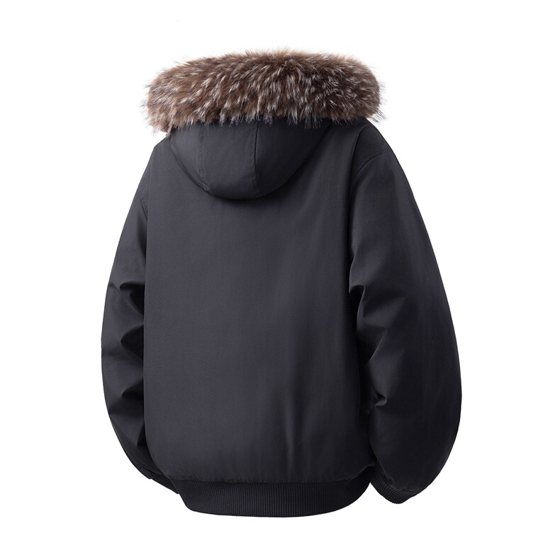 有90绒报告可拆卸毛领羽绒服派克服标90绒78197P268控428,男装羽绒服,星座227-7