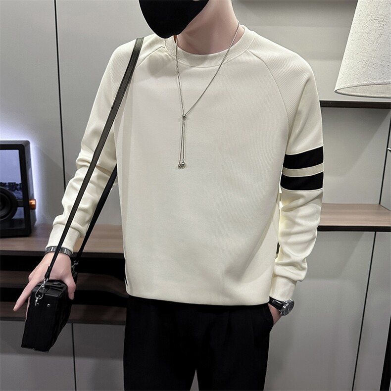 插肩袖圆领宽松套头卫衣男2024春秋季新款长袖外套A368-WY402-P58,女装短外套,电商A368