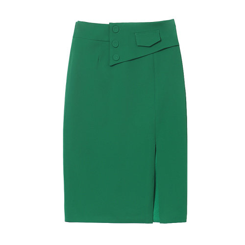 2023秋季时尚简约大方气质优雅收腰显瘦休闲修身百搭潮流半身裙，女装半身裙，火爆靓佳人