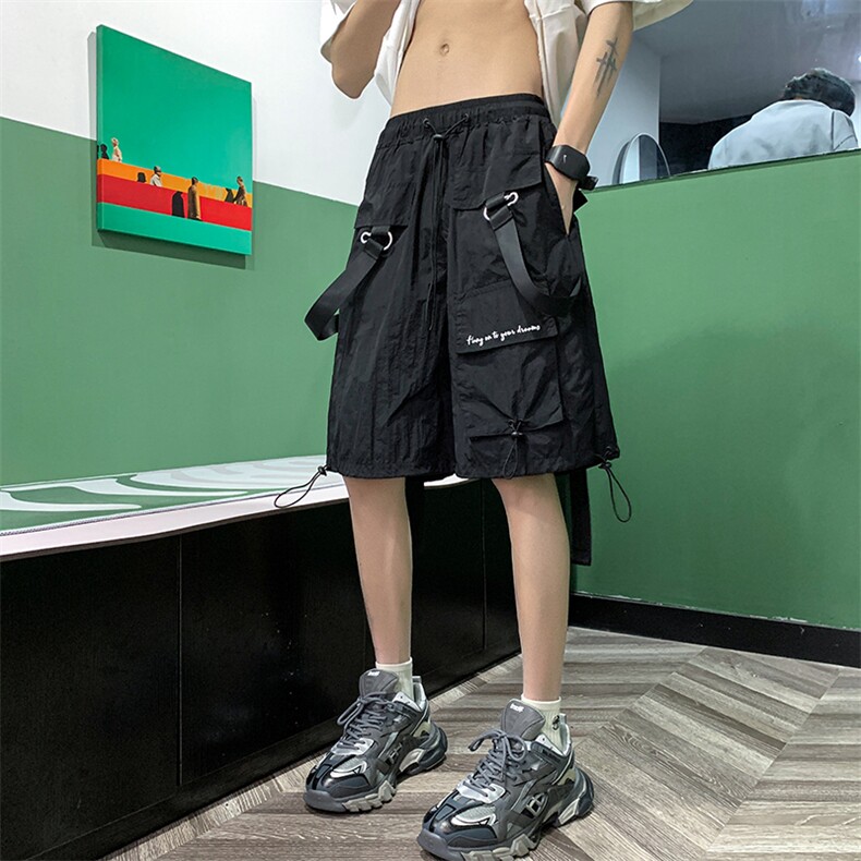8XL-M特大码肌理感五分裤户外登山裤冲锋裤短裤男DK1502P49控68,男装牛仔裤,电商D206-1