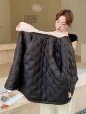 (现货)2025年冬季新款PU皮羽绒服赵思露同款2570款P255-K335，女装羽绒服，浙宝301