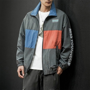 2021春秋季新款外套男韩版潮流炸街棒球服工装夹克潮牌DS872TP50图片