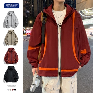 春款现货 冲锋夹克外套男款上衣运动夹克JK02655-P75图片