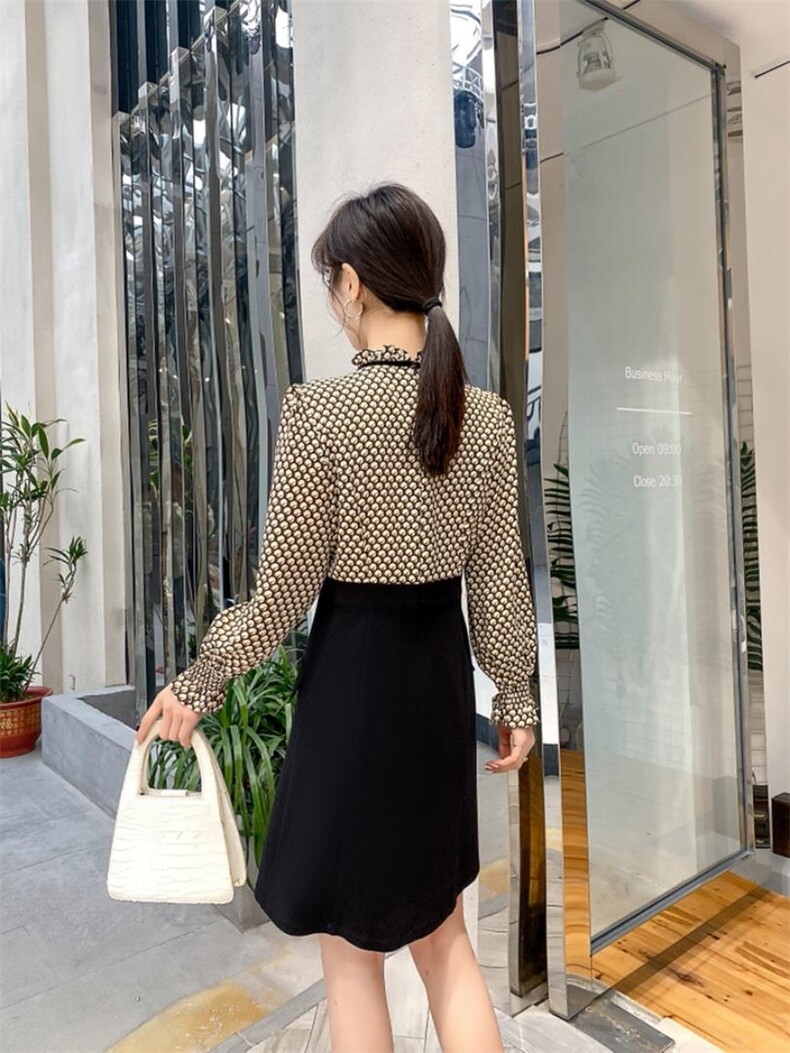 雪纺连衣裙，女装连衣裙，千禧宏运