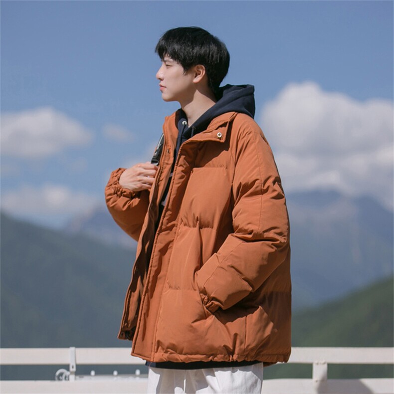 现货抖音得物可供视频冬季三防加厚羽绒棉衣外套面包棉服AM999,男装棉衣,电商A443