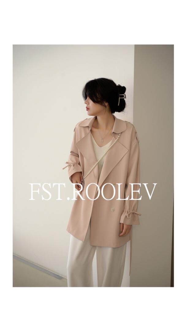 西服吊带裙风衣，女装背心吊带，FST