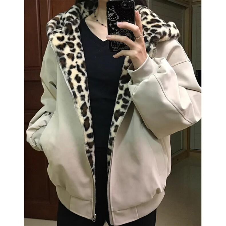 假两件夹克棉服冬季外套男春秋款慵懒风宽松连帽棉衣MS605,男装夹克,星座1116A（原606A-3）
