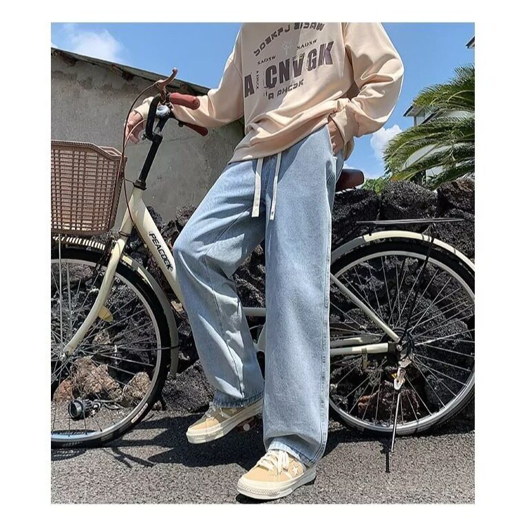 男牛仔裤男孩夏季长裤子直筒休闲裤男XX278,男装牛仔裤,星座208-5