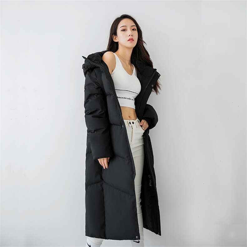2024冬季新款羽绒服女士中长款加厚保暖羽绒服外套女628/P320,女装羽绒服,钱塘6003A(原)4033A