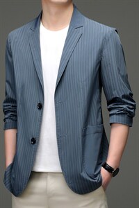 休闲小西装男士韩版修身潮流痞帅春秋季西服套装外套正装上衣图片
