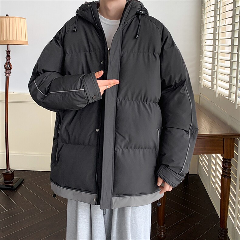 港风潮牌新款连帽棉服潮流保暖棉衣M081-P90,男装棉衣,星座717