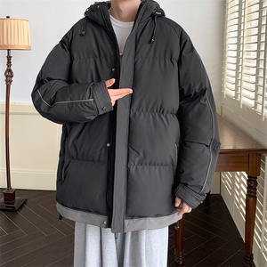 港风潮牌新款连帽棉服潮流保暖棉衣M081-P90图片