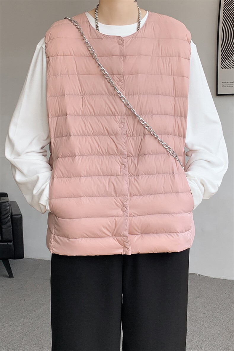 8XL-M轻薄羽绒服马甲男背心内胆90白鸭绒马夹外套YRFC07P98控138,男装背心/马甲,电商D206-1